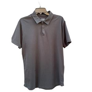 Cuts Clothing AO Polo,‎ Black- Men’s Large